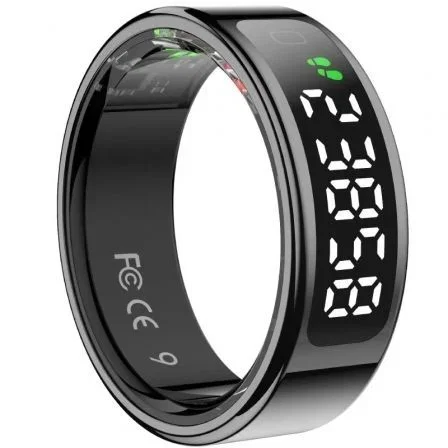 Leotec Kör Mau Anillo Inteligente Talla 8 Negro Leotec Kör Mau Anillo Inteligente Talla 8 Negro